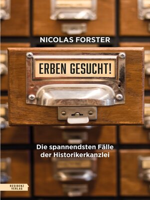 cover image of Erben gesucht!